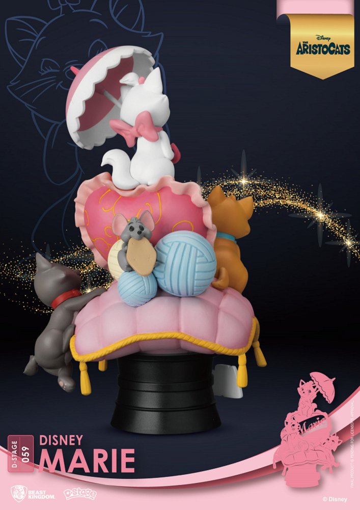 Beast Kingdom Diorama Stage-059- Marie PVC Figure  (Diorama Stage)