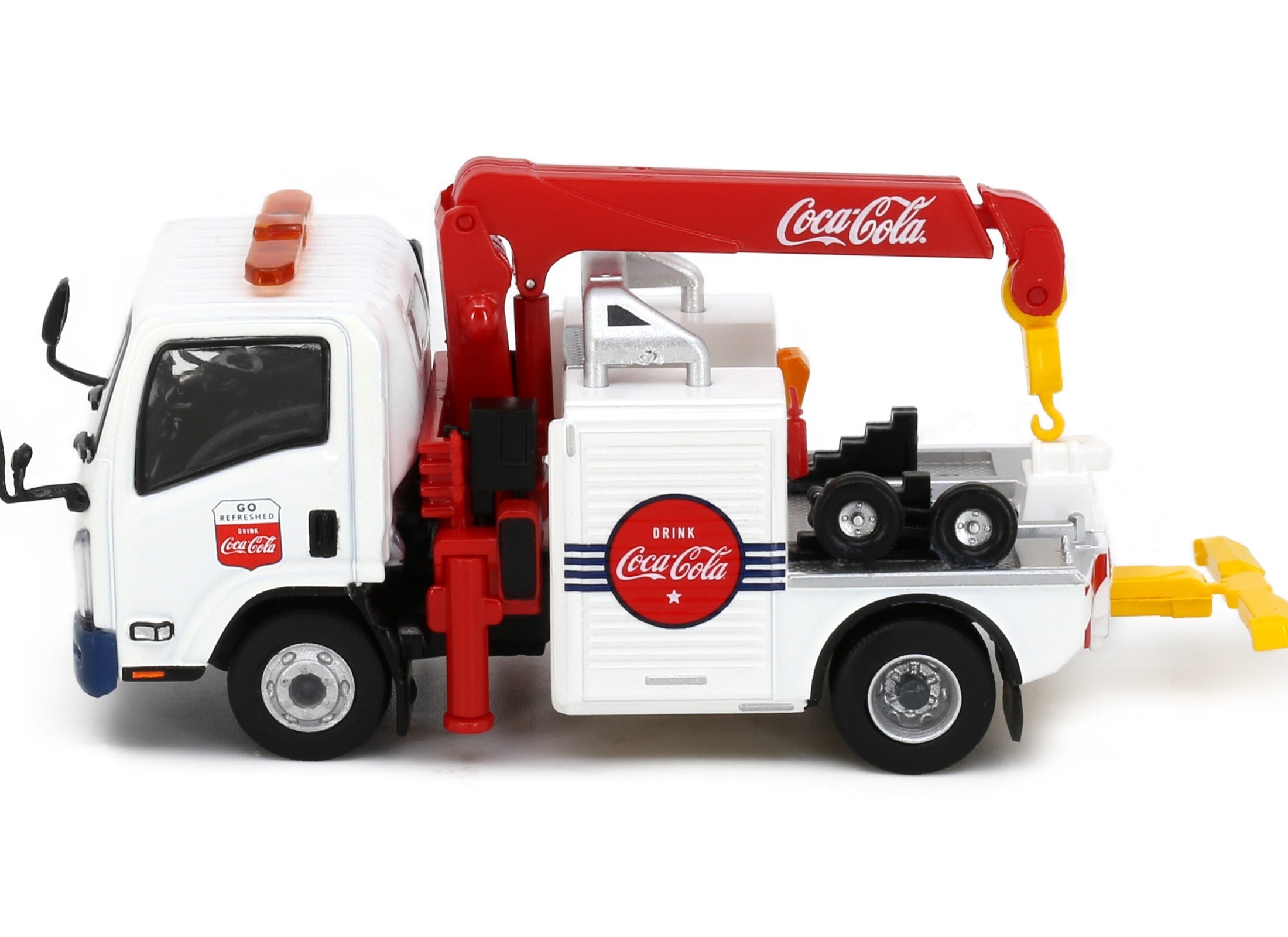 Tiny City Die-cast Model Car - Isuzu N Series Tow Truck Coca-Cola