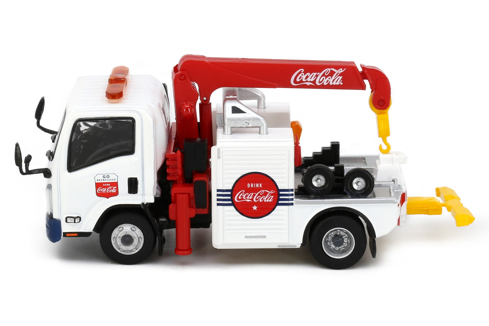 Tiny City Die-cast Model Car - Isuzu N Series Tow Truck Coca-Cola