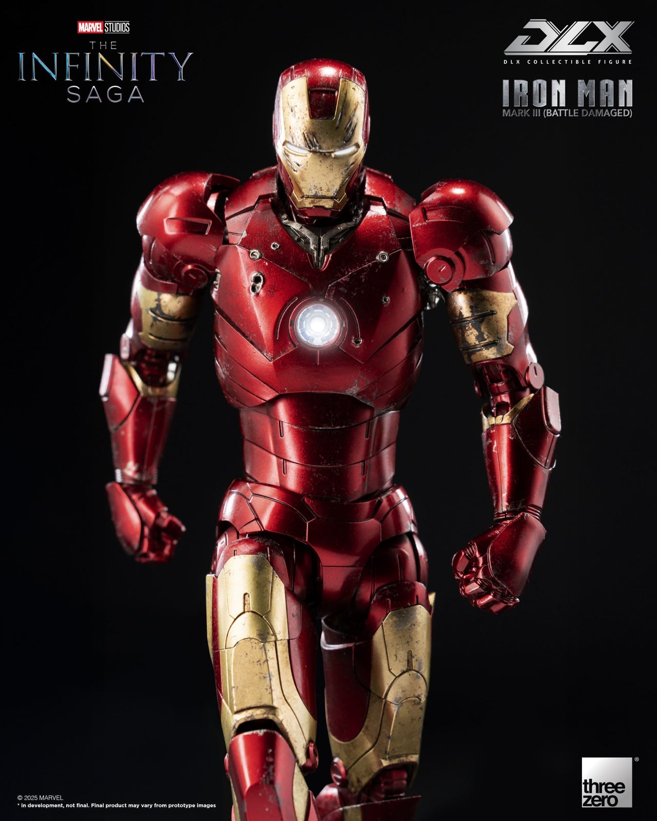 ThreeZero  Marvel The Infinity Saga DLX Iron Man Mark 3 (Battle Damaged ver.)