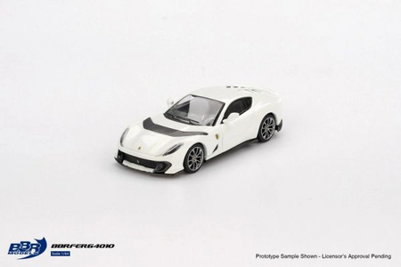 BBR 1/64  Ferrari 812 Competizione Bianco Avus Diecast Model Car