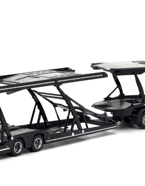 Load image into Gallery viewer, (In Stock) Tiny City - Mercedes-Benz Actros MP5 Transporter (Black) Model car
