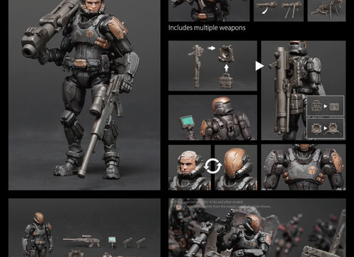 Load image into Gallery viewer, Toys Alliance 1/18 Acid Rain FAV-A142 Kristof Action Figure
