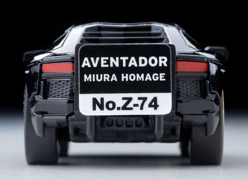 Load image into Gallery viewer, Takara Tomy Tomytec Choro Q zero Z-74c Lamborghini Aventador Miura Homage Black
