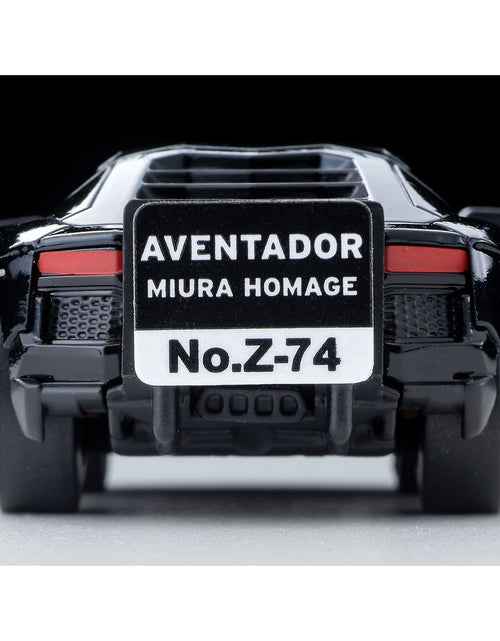 Load image into Gallery viewer, Takara Tomy Tomytec Choro Q zero Z-74c Lamborghini Aventador Miura Homage Black
