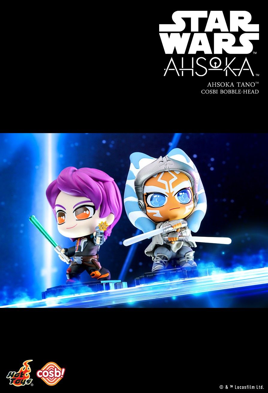 Hot Toys Star Wars: Ahsoka™ Cosbi Bobble-Head Collection Full Set