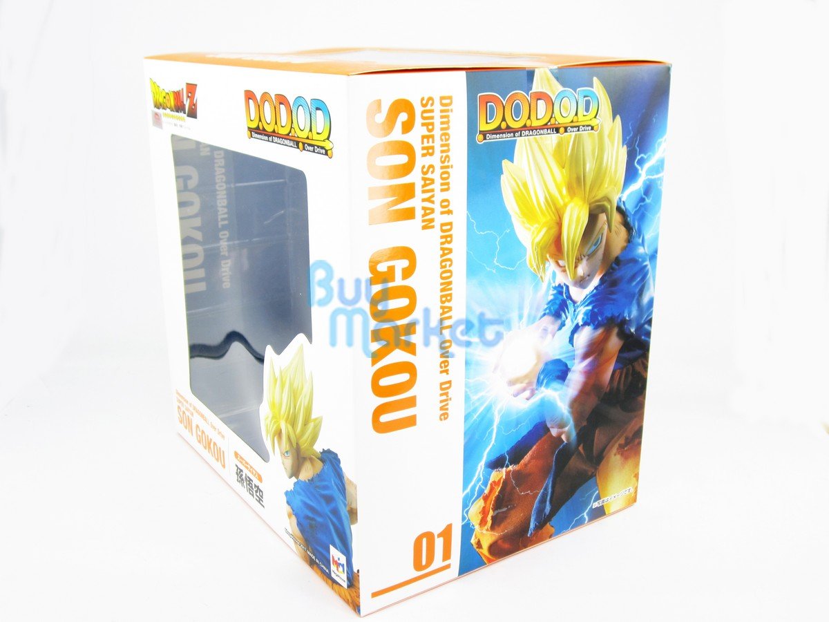 MegaHouse Dimension of Dragonball Z Overdrive: Super Saiyan Son Goku Figure DOD