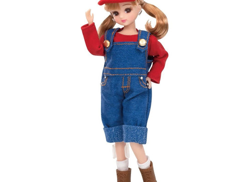 Load image into Gallery viewer, Takara Tomy Licca LD-33 Super Mario Daisuki Rika-chan (Licca-chan) Doll
