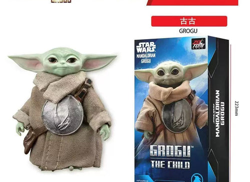 Load image into Gallery viewer, ZD Toys 1/10 Star Wars Action Figure The Mandalorian and Grogu - Grugo

