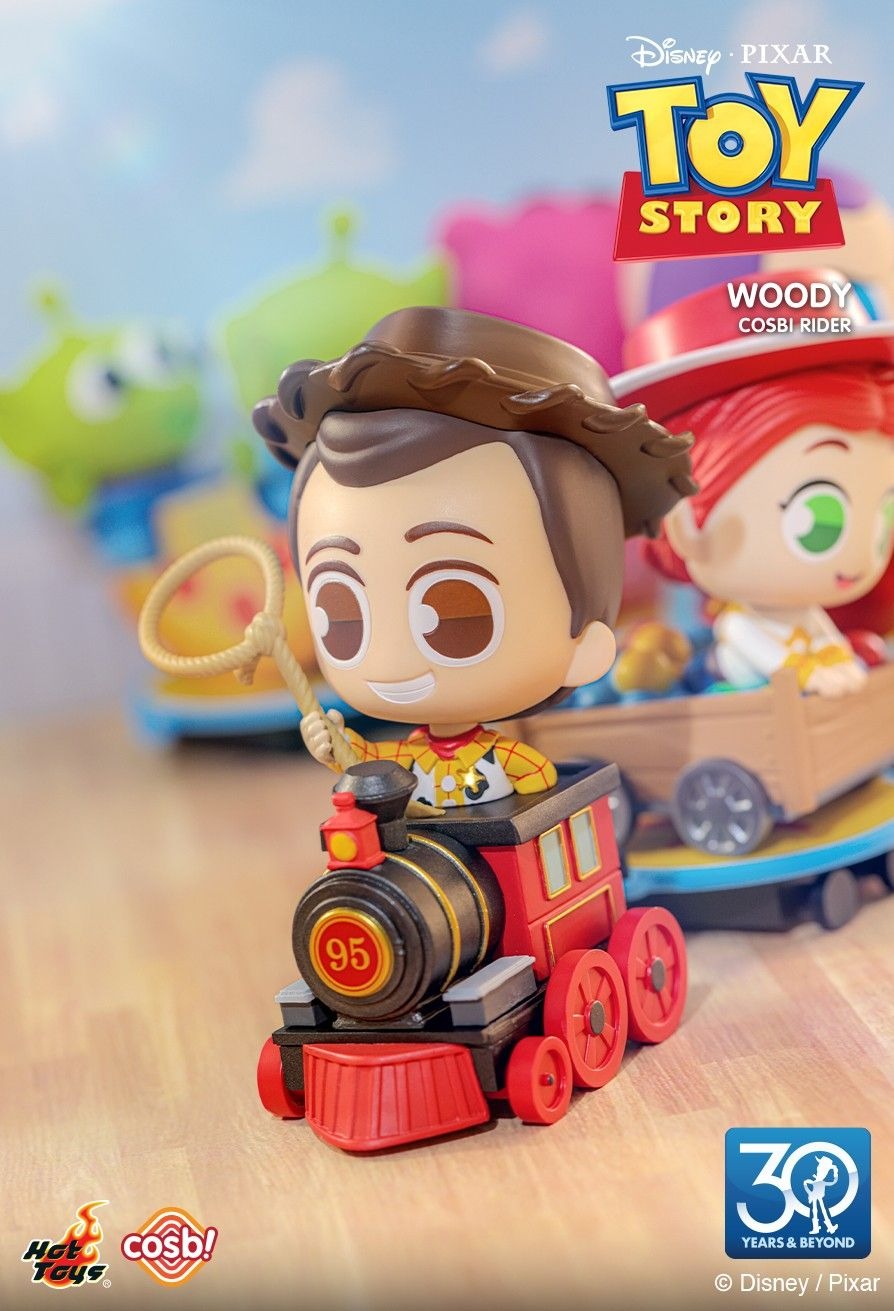 Hot Toys Toy Story Cosbi Rider Bobble-Head Figure Collection (Set of 6)