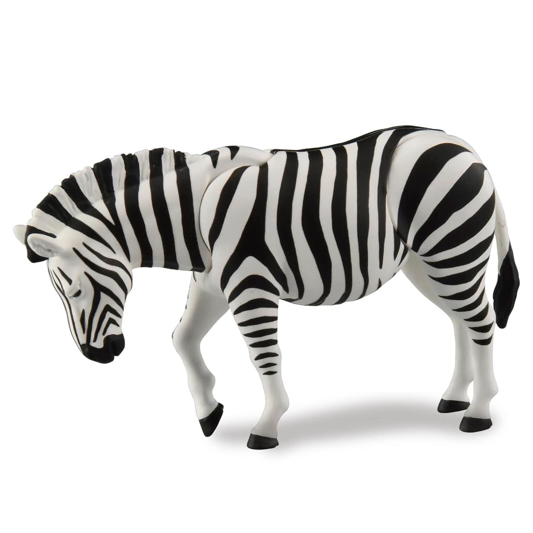 Takara Tomy Ania AL-37 Zebra Animal Figure