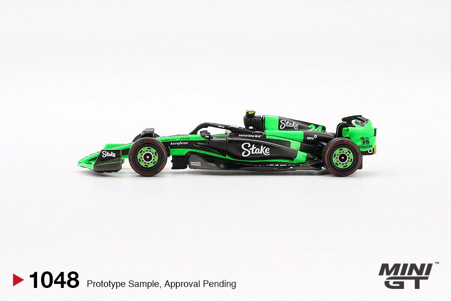 (Pre-order) Mini GT #1048 Kick Sauber C44 #24 Guanyu Zhou 2024 F1 Chinese GP