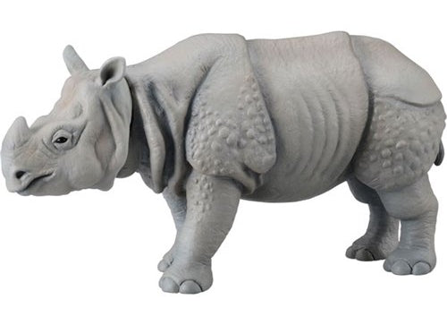 Load image into Gallery viewer, Takara Tomy ANIA Animal Action Figure AS-18 Indian Rhinoceros Unicornis Model
