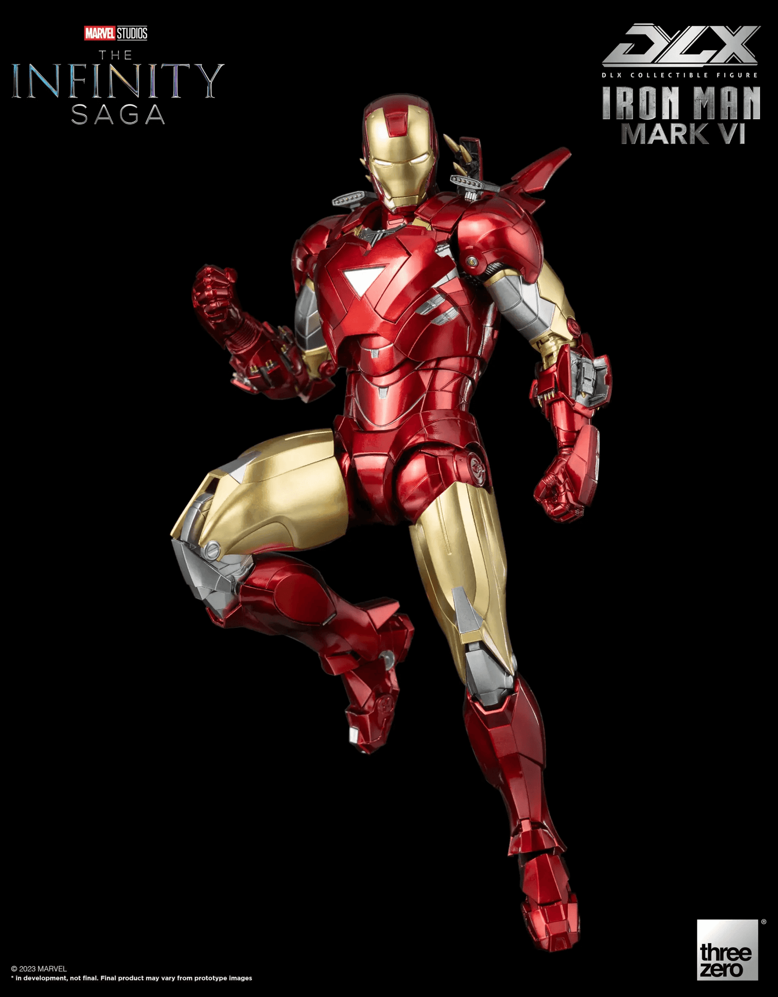 ThreeZero Marvel Studios: The Infinity Saga DLX Iron Man Mark 6