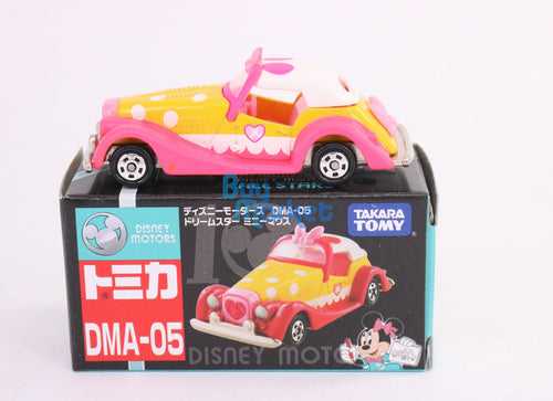 Load image into Gallery viewer, Takara TOMY Tomica Disney Motors DMA-05 Dream Star Minnie All Stars Diecast Toy
