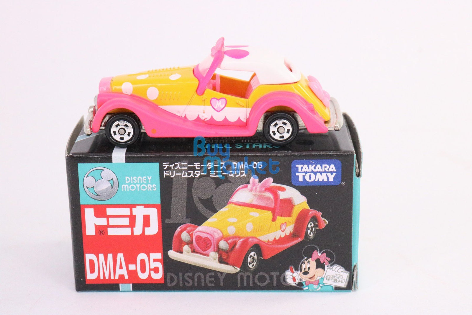 Takara TOMY Tomica Disney Motors DMA-05 Dream Star Minnie All Stars Diecast Toy