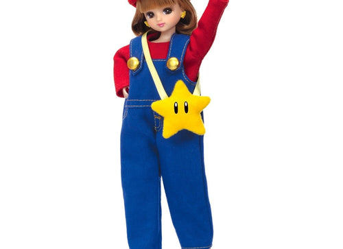 Load image into Gallery viewer, Takara Tomy Licca Super Mario Princess Mario Style (Licca-chan) Doll

