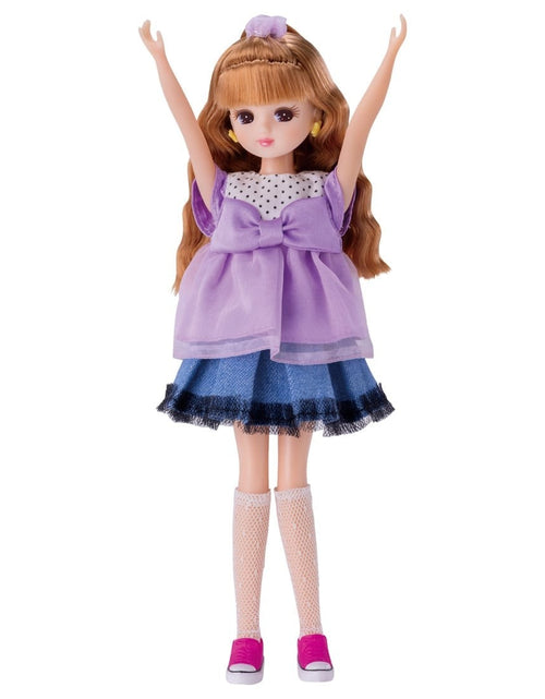 Load image into Gallery viewer, Takara Tomy Licca Chan Doll Set -  LD-04 Everyday Style Licca w/ Dress Set
