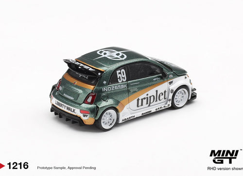 Load image into Gallery viewer, (Pre-order) MINI GT #1216 Abarth 595 LB-WORKS TY Edition Diecast Model Car
