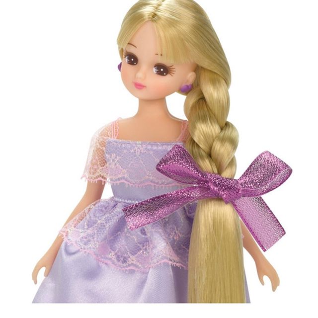 Takara Tomy Licca LD-12 Long Hair Fashionable Licca-chan Rika Dress up Girl Doll