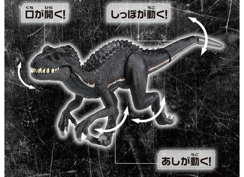 Load image into Gallery viewer, Takara Tomy ANIA Animal Jurassic World Indoraptor Figure with Battle Card

