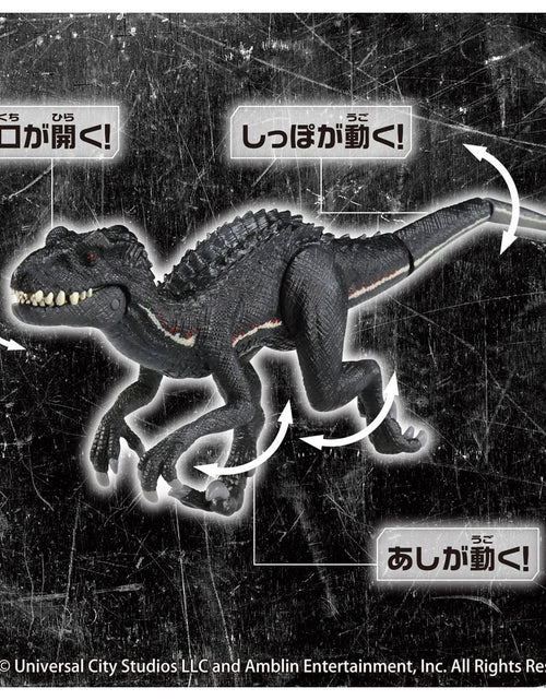 Load image into Gallery viewer, Takara Tomy ANIA Animal Jurassic World Indoraptor Figure with Battle Card
