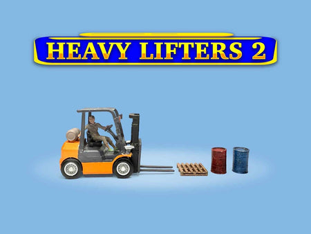 American Diorama 1:64 Figure Set:  Heavy Lifters 2 AD-2434