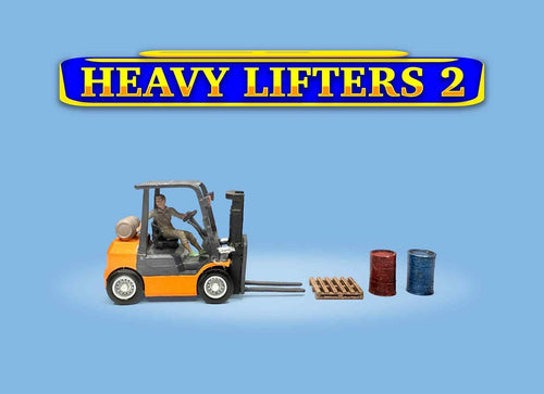 Load image into Gallery viewer, American Diorama 1:64 Figure Set:  Heavy Lifters 2 AD-2434
