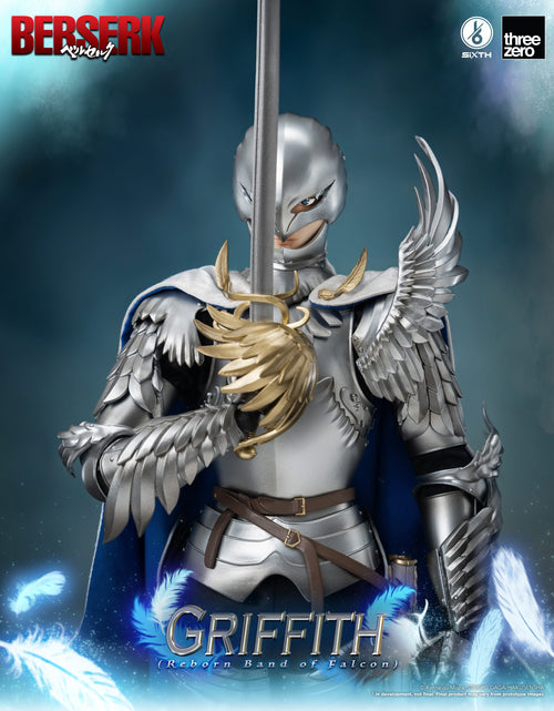 Load image into Gallery viewer, ThreeZero 1:6 BERSERK Griffith (Reborn Band of Falcon) Action Figure
