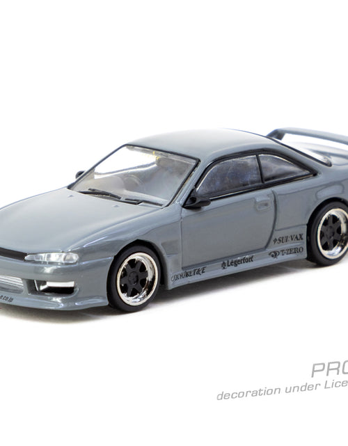 Load image into Gallery viewer, Tarmac Works 1/64 VERTEX Silvia (S 14) Grey Diecast Model Car
