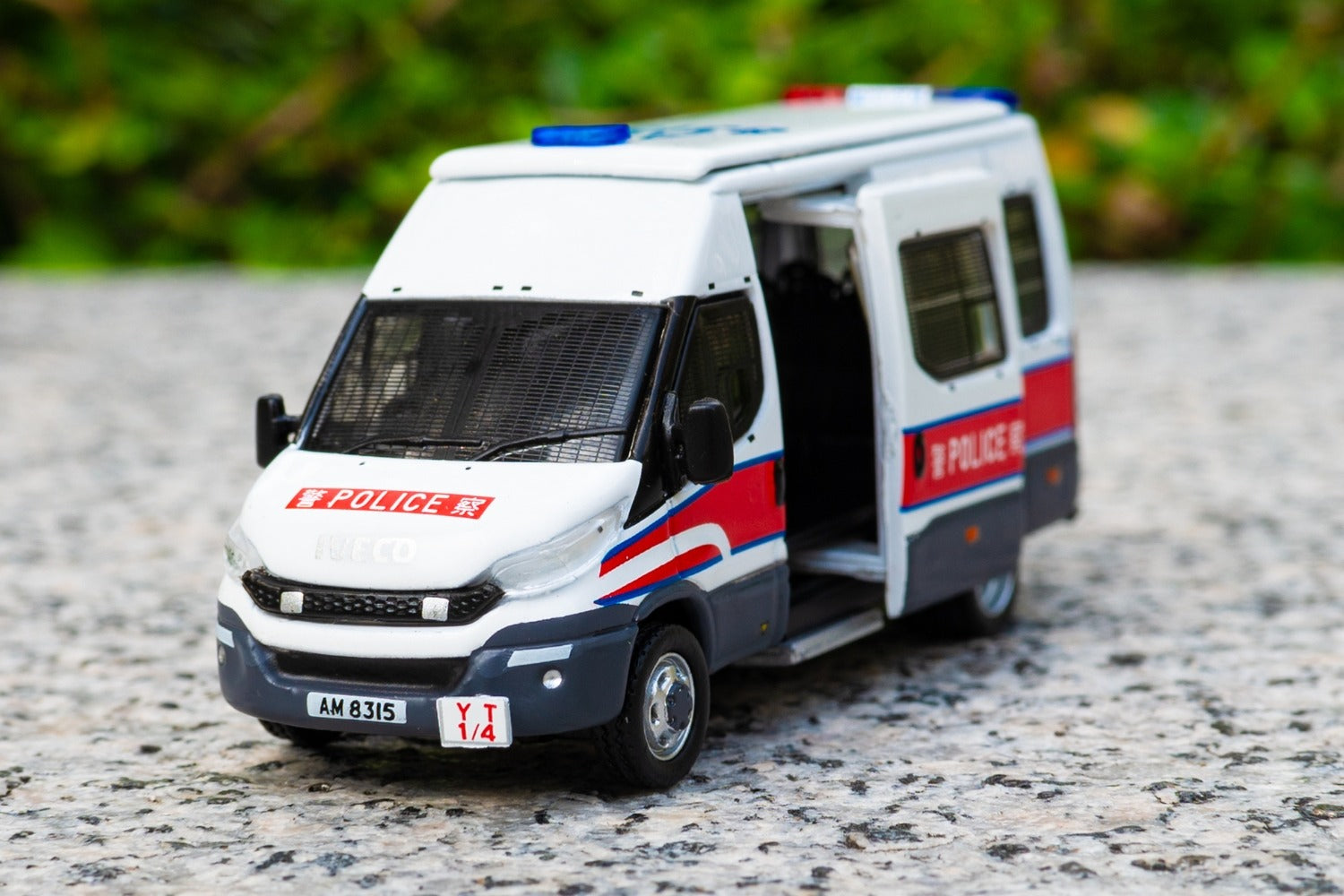 Tiny City HKP07 Die-cast Model Car - IVECO Daily Police Patrol Car (AM8315)
