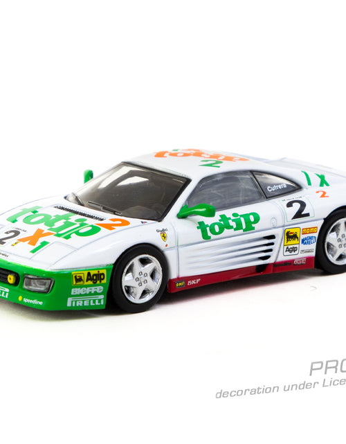 Load image into Gallery viewer, Tarmac Works 1/64 Ferrari 348 Challenge 1993  Paolo Cutrera Car

