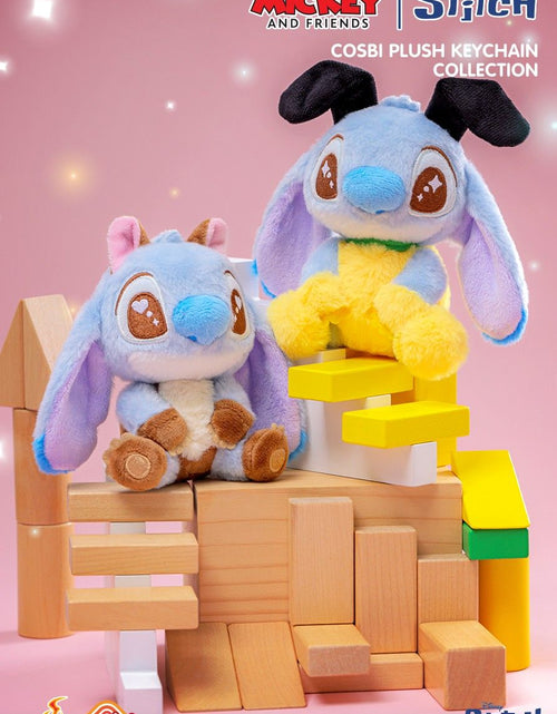 Load image into Gallery viewer, Hot Toys Mickey &amp; Friends Stitch Cosbi Plush Keychain Collection (Set of 6)
