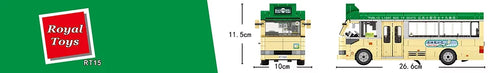 Load image into Gallery viewer, Royal Toys Building Blocks City Story Bricks RT15: Hong Kong Light Bus (709 Pcs/Pzs)
