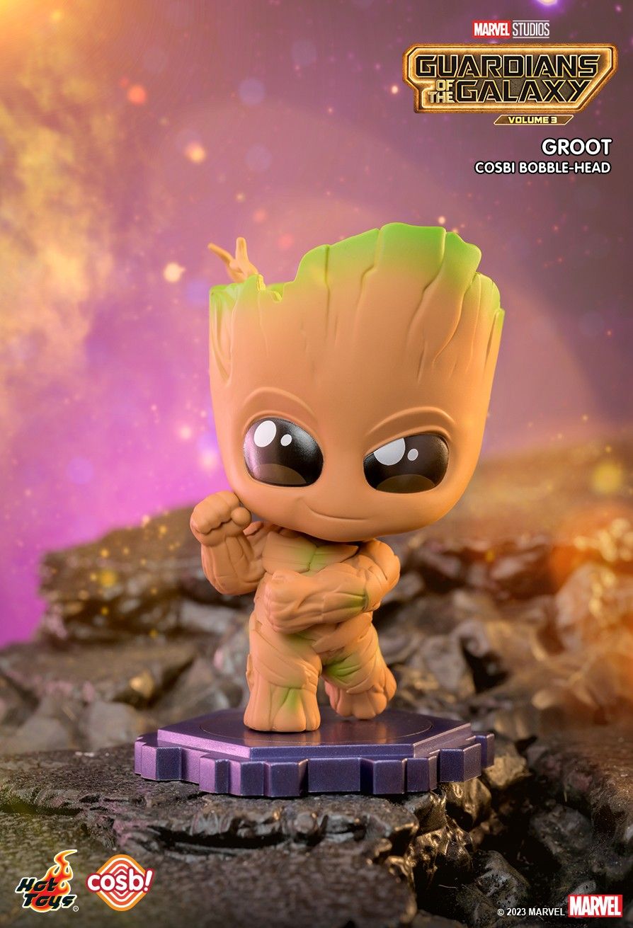 Hot Toys Marvel GUARDIANS OF THE GALAXY Vol.3 Cosbi Bobble-Head (SET of 8)