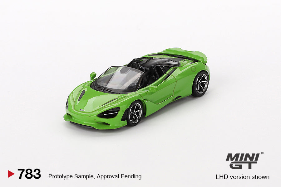 Mini GT #783 1/64 McLaren 750S Mantis Green (RHD) Diecast Car