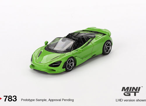Load image into Gallery viewer, Mini GT #783 1/64 McLaren 750S Mantis Green (RHD) Diecast Car
