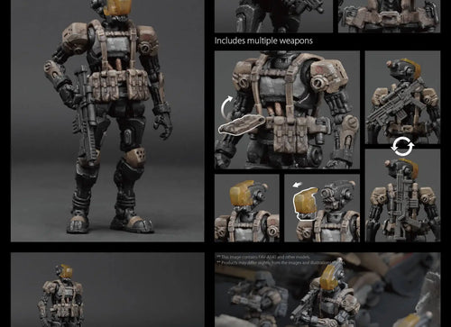 Load image into Gallery viewer, Acid Rain x Toy Alliance FAV-A140 Cinder Simupuppet P4 Action Figure Set
