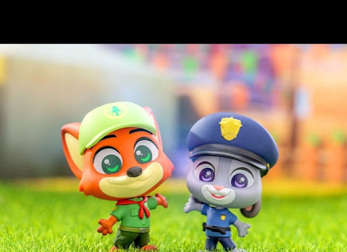 Load image into Gallery viewer, Hot Toys Zootopia Cosbi Collection Bobble-Head Figure Set (Full box set of 8)
