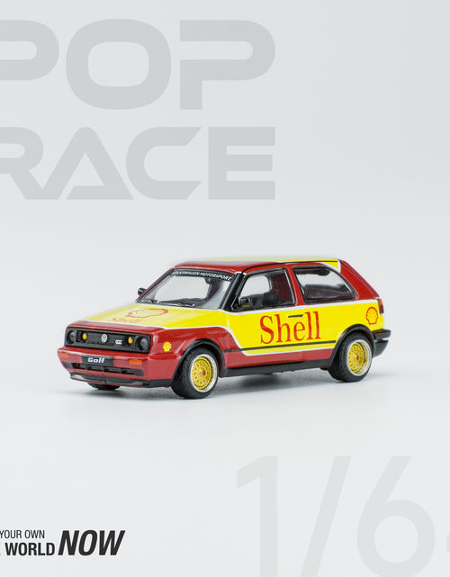 Load image into Gallery viewer, POPRACE 1/64 Shell Volkswagen Golf GTI MKII Diecast Model Car
