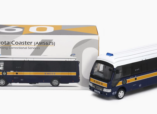 Load image into Gallery viewer, Tiny City 1/76 Toyota Coaster B59 HKCS RRT (AM5625) Diecast Model Car
