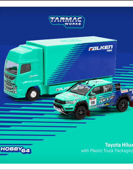 Tarmac Works 1/64 Toyota Hilux AXCR 2017 Diecast Model Car