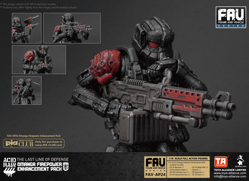Load image into Gallery viewer, Toy Alliance Acid Rain FAV-AP24 Omanga Firepower Enhancement Pack
