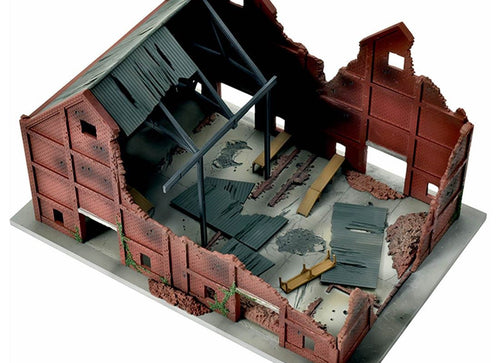 Load image into Gallery viewer, Takara Tomy TOMYTEC Diorama 1:144 -  Dio Com-DCM12 Decayed Warehouse

