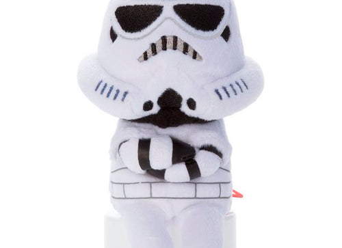 Load image into Gallery viewer, Disney Takara Tomy 10cm tall Chokkori Star Wars Stormtrooper Mini Soft Plush
