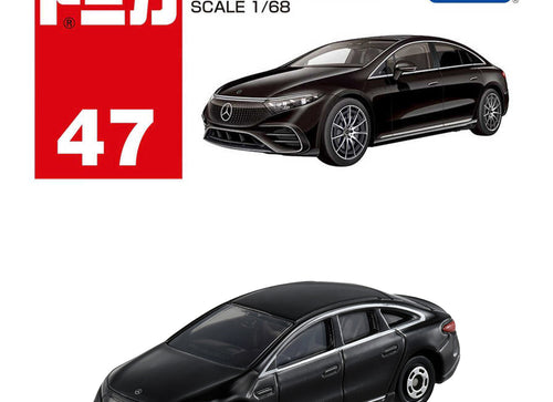 Load image into Gallery viewer, Takara Tomy Tomica Diecast Model Car 1:68 No.47 EQS by Mercedes-EQ

