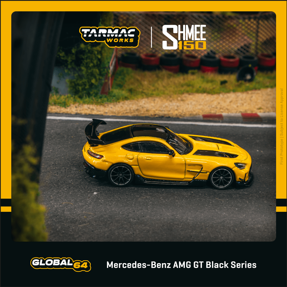 Tarmac Works 1/64 Mercedes-Benz AMG GT Black Series SHMEE150 Model