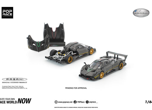 Load image into Gallery viewer, (Pre-order) POPRACE 1/64 PAGANI ZONDA R #PR640125 Diecast Model Car

