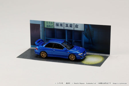 Hobby Japan 1/64 SUBARU IMPREZA INITIAL D HJDMD011 Diecast Model Car