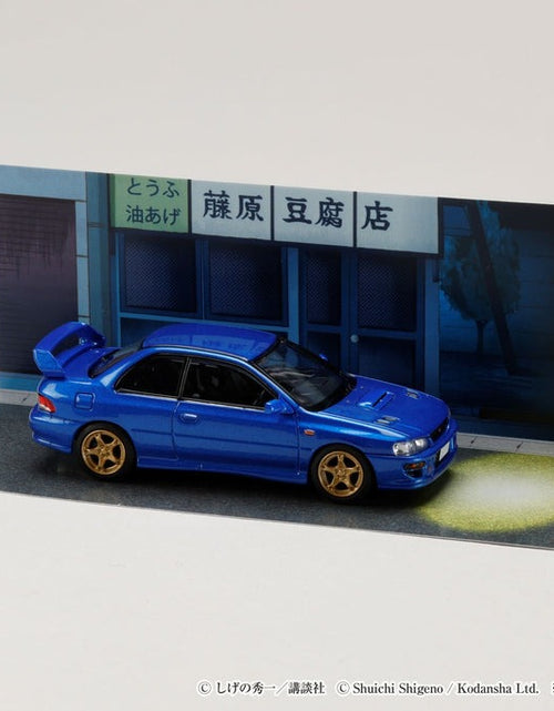 Load image into Gallery viewer, Hobby Japan 1/64 SUBARU IMPREZA INITIAL D HJDMD011 Diecast Model Car
